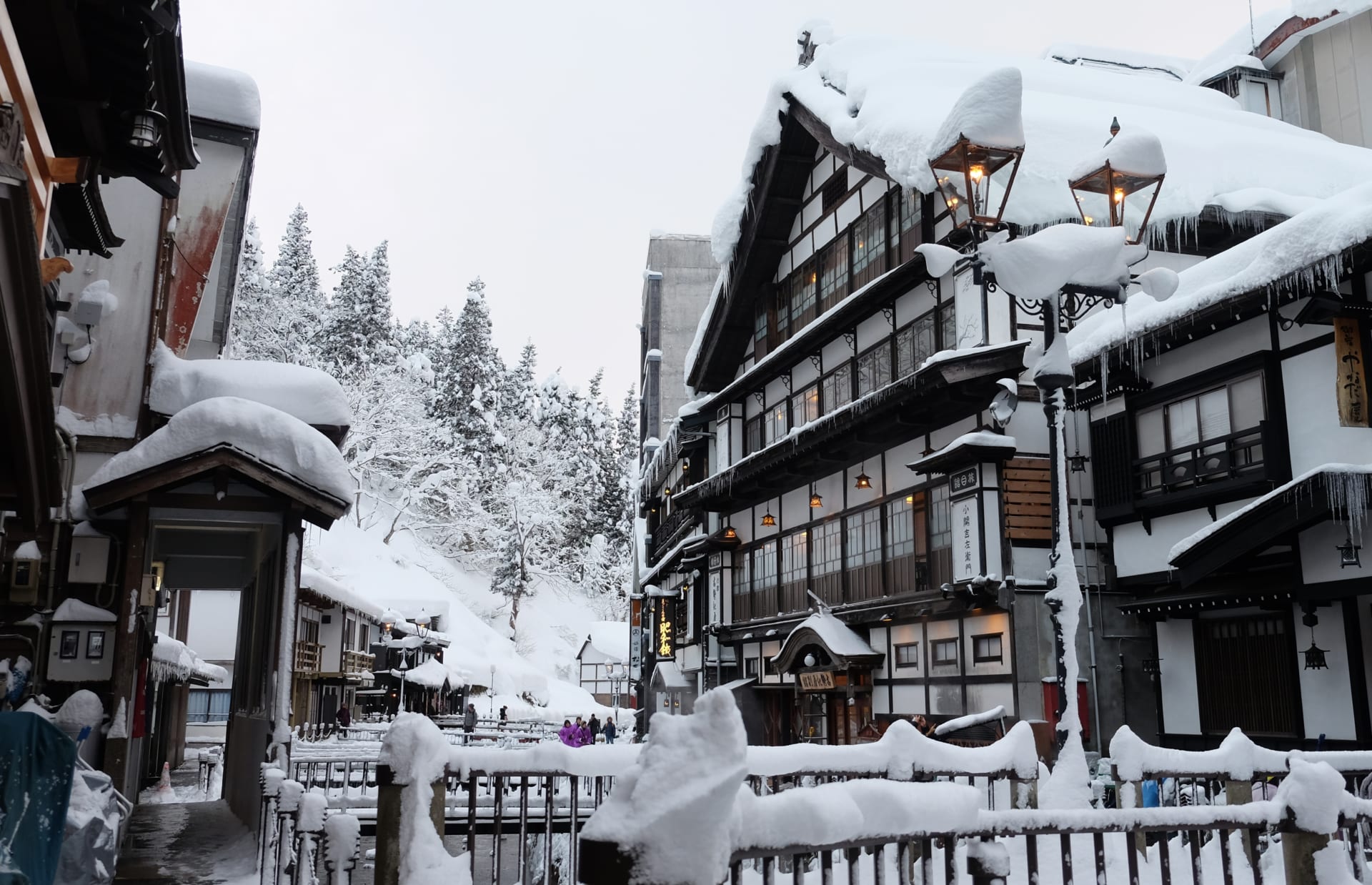 Onsen Ryokan Japanese inn Snow Winter GOYOH